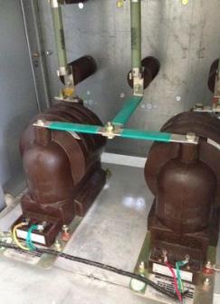 10kv電壓互感器接線圖VV接法實物圖